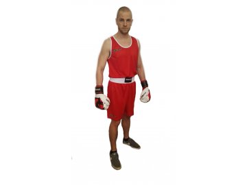 Boxerský set IPPON Red (Barva ČERVENÁ, Velikost S)