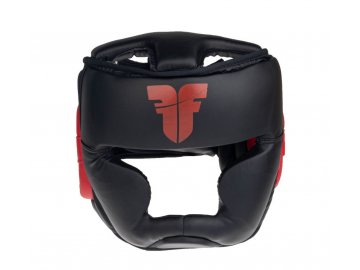 PŘILBA FIGHTER SPARRING Black Red