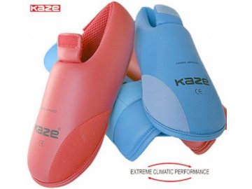 Chránič nohou Kaze Karate Modrá (Barva Modrá, Velikost XL)