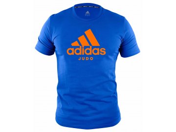 TRIKO ADIDAS COMMUNITY LINE JUDO BLUE