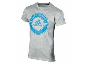 TRIKO ADIDAS COMMUNITY LINE TAEKWONDO GREY BLUE