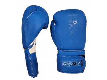 BOXERSKÉ RUKAVICE IPPON CARBON BLUE1