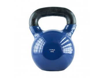 KN 20 KG KETTLEBELL POKRYTÝ VINYLEM HMS