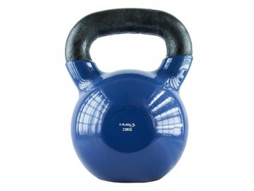 KN 28 KG KETTLEBELL POKRYTÝ VINYLEM HMS