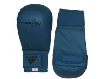 Adidas Karate chrániče WKF - Tsuki Modrá (Barva Modrá, Velikost XL)