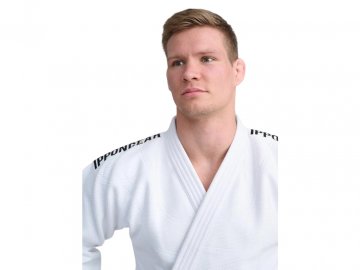 Ippon gear kabátek na judo Legend II Slimfit bílý