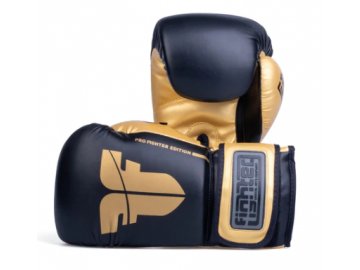 boxerské rukavice fighter training pu BLACK