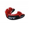 Chránič zubů OPRO UFC Silver level - černá/červená (Barva ČERVENÁ, Velikost SENIOR)