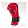 otevřené rukavice fighter strap červená4