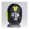 Přilba Fighter Sparring černá neon žlutá5