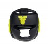 Přilba Fighter Sparring černá neon žlutá