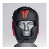 PŘILBA FIGHTER SPARRING Black Red2