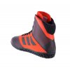 Zápasnické obuv Adidas Mat Wizard 4. černá červená5