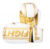 boxerske rukavice fighter basic stripe gold
