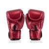 Boxerské rukavice Fairtex  Metallic červená