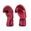 Boxerské rukavice Fairtex  Metallic červená