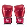 Boxerské rukavice Fairtex  Metallic červená