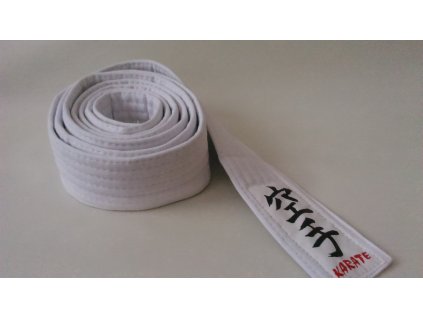 Pásek Ippon Karate Obi (Velikost 220, Barva BÍLO - ŽLUTÁ)