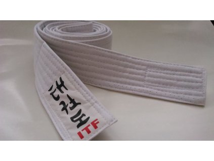 Pásek Ippon Taekwondo ITF obi (Velikost 200, Barva ŽLUTÁ)