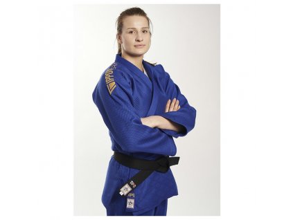 Ippon gear kabátek na judo Legendd Slimfit modrá
