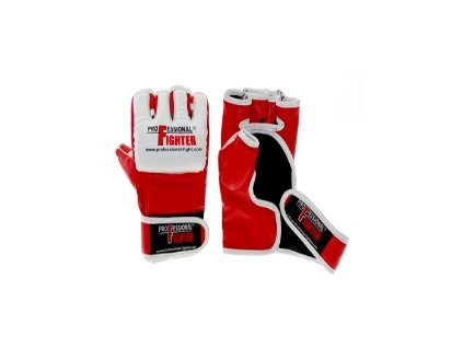 Profesionálne bojové rukavice MMA PROFI Red