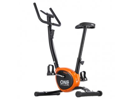 ONE Fitness RW3011 Čierny a oranžový mechanický bežecký pás
