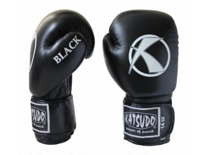 Boxerské rukavice Katsudo BLACK II