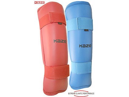 SHIN GUARD KAZE KARATE RED