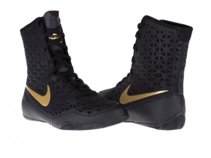 BOXERSKÉ TOPÁNKY NIKE KO - ČIERNA/ZLATÁ