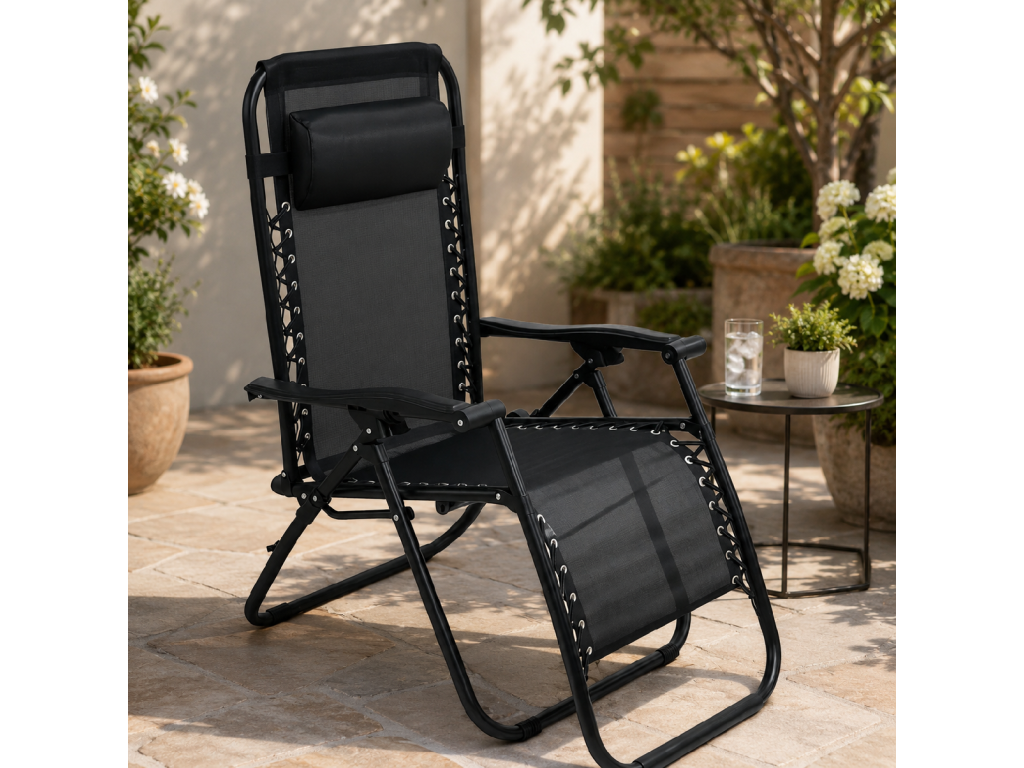 Skládací křeslo BestBerg BBGF-CH8 / 108 x 64,5 x 93 cm / šedá Varianta: ivi0