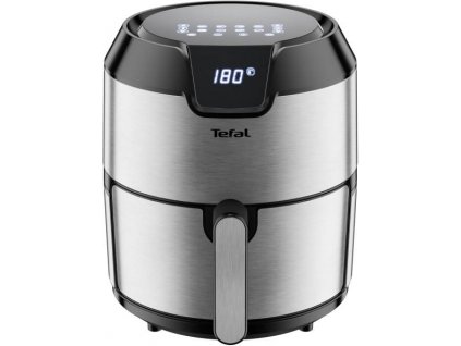 Horkovzdušná fritéza Tefal Easy Fry Deluxe EY401D / nerez / černá / ZÁNOVNÍ