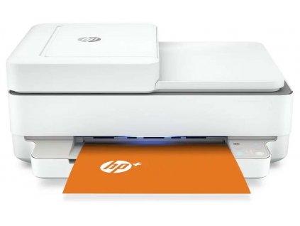 Multifunkční tiskárna HP Envy 6420e, služba HP+ a Instant Ink / 4800 × 1200 DPI / 10 stran/min. černobíle / 7 stran/min. barevně / Wi-Fi / USB / automatický oboustranný tisk / bílá