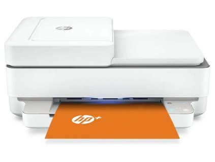 Multifunkční tiskárna HP Envy 6420e, služba HP+ a Instant Ink / 4800 × 1200 DPI / 10 stran/min. černobíle / 7 stran/min. barevně / Wi-Fi / USB / automatický oboustranný tisk / bílá / ROZBALENO