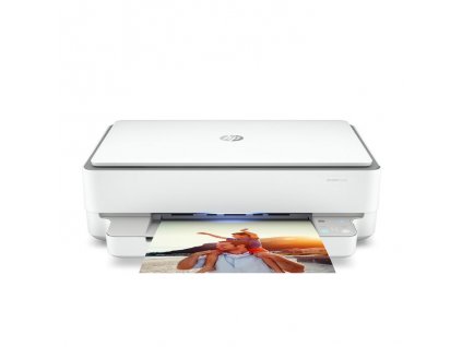 Inkoustová tiskárna HP Envy 6030 / USB / 1200 x 1200 DPI / bílá / ZÁNOVNÍ