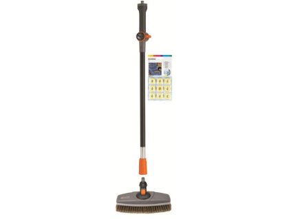 Sada na mytí aut Gardena Cleansystem / šířka 27 cm / délka 90 cm / hliník / černá / ROZBALENO