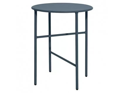 Odkládací zahradní stolek Envy Pesetos Ø 50 cm / modrá