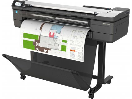 Multifunkční barevná tiskárna HP Designjet T830 / 36" / 2400 x 1200 dpi / šedá