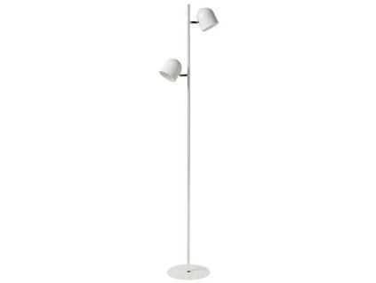Stojací LED lampa Skanska / 10 W / výška 141 cm / bílá / teplá bílá