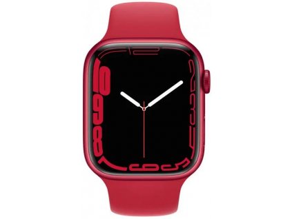 Chytré hodinky Apple Watch Series 7 / 41 mm / 32 GB / GPS / Red / ZÁNOVNÍ