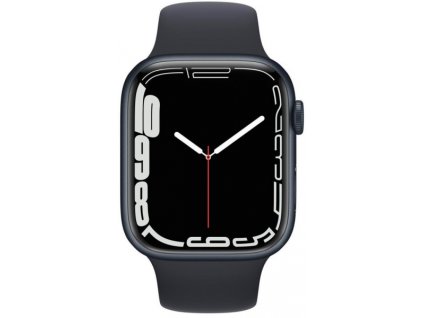 apple watch series 7 gps cellular 41mm aluminium mitternacht mit sportarmband mitternacht 3~2