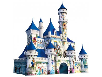 3D Puzzle Ravensburger zámek Disney / plast / 216 dílků