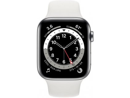 Chytré hodinky Apple Watch Series 6 / 44 mm / 32 GB / GPS + Cellular / White / 2. JAKOST