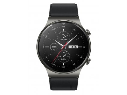 Chytré hodinky Huawei Watch GT 2 Pro 55025791 / 47 mm / 4 GB / GPS / Night Black / ZÁNOVNÍ
