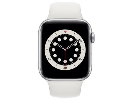 Chytré hodinky Apple Watch Series 6 / 40 mm / 32 GB / GPS + Cellular / White / 2. JAKOST