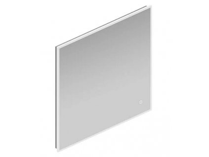 Zrcadlo s LED osvětlením / 75 x 100 cm / 24 W / IP44 / stříbrná