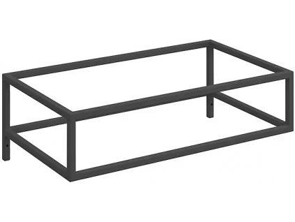 Montážní konzola pro desková umyvadla / 80 x 46 cm / černá / mat