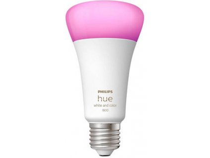 Chytrá LED žárovka Philips Hue / Bluetooth / 13,5 W / E27 / White and Color Ambiance / RGB