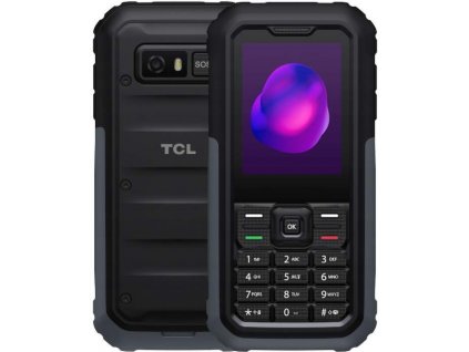 Mobilní telefon TLC 3189 Himalaya Gray / 68MB/128MB / 2,4" / Dual SIM / šedá / POŠKOZENÝ OBAL