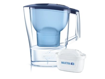 Filtrační konvice Brita Aluna / kartuše MAXTRA+ / 2,4 l / plast / modrá / POŠKOZENÝ OBAL