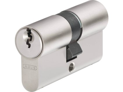 Profilová cylindrická vložka Abus E30NP 30/30 B/SB / ocel / 5 klíčů / stříbrná / POŠKOZENÝ OBAL
